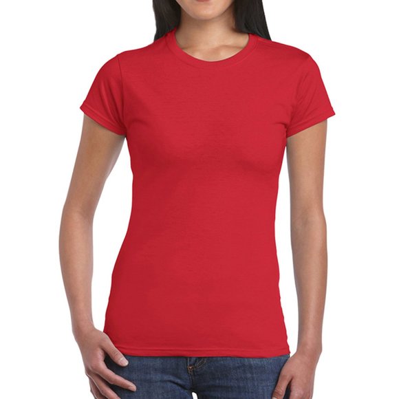 Plain T-Shirts (3-Pack) Solid Colors - Basic Women's Tee Shirts short sleeves - Picture 3 of 6
